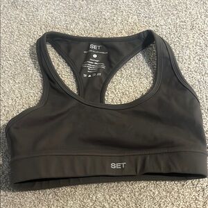 SET Active Sports Bra Moisture-Wicking Racerback